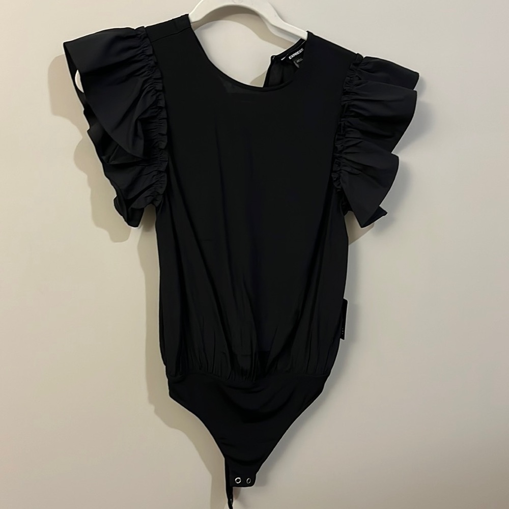 Express Black Bodysuit